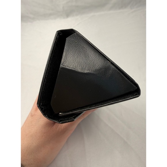 Furla Black Foldable Triangle Sunglasses Case with‎ Cleaning Cloth Hard Shell main image 8
